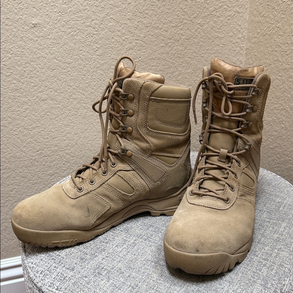 5.11 Military Tactical Series  XPRT 8” Coyote Brown…